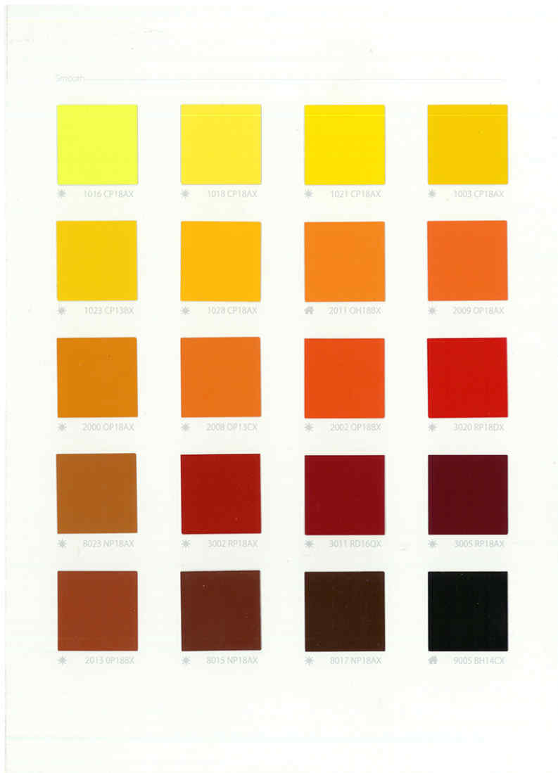 COLOR CHART 4