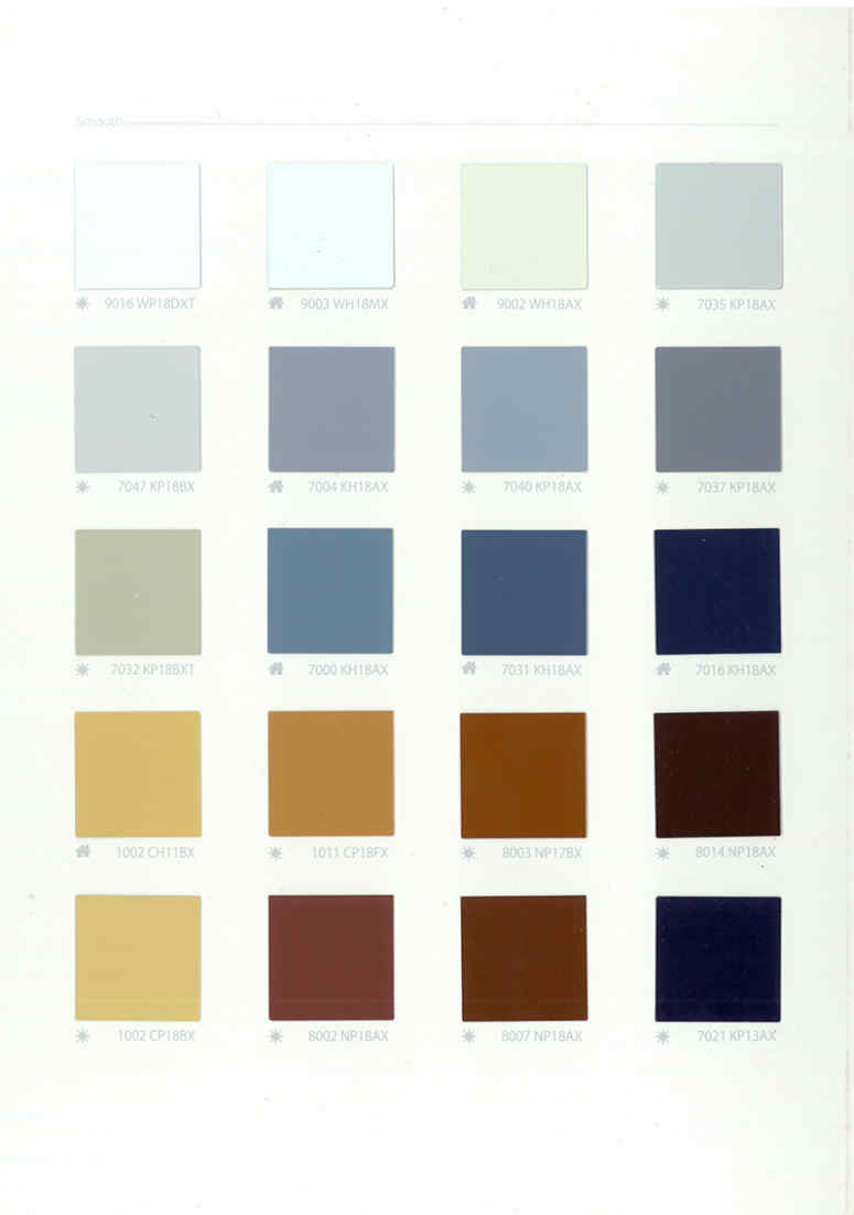 COLOR CHART 3
