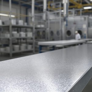 Metallic Powder Coating – Silver M.C.