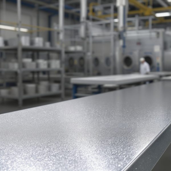 Metallic Powder Coating – Silver M.C.